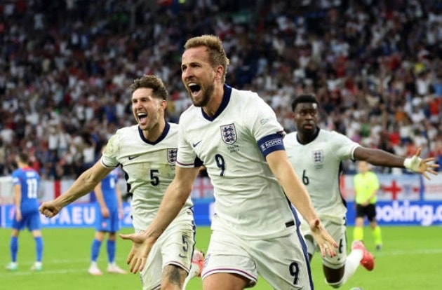 Harry Kane tiếp tục là đầu tàu trên hàng công của đội tuyển Anh.