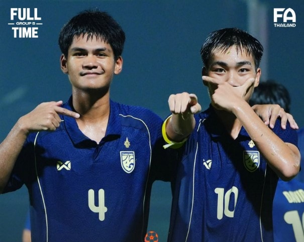 U19 Thái Lan có chiến thắng 3-2 kịch tính trước U19 Malaysia.