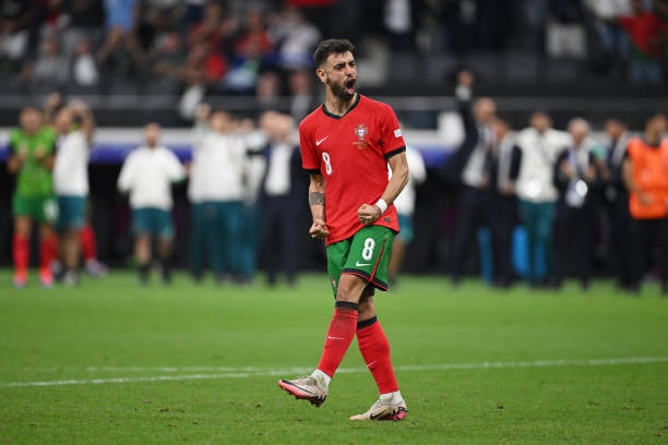 Bruno Fernandes đóng vai trò quan trọng trong lối chơi của tuyển Bồ Đào Nha.