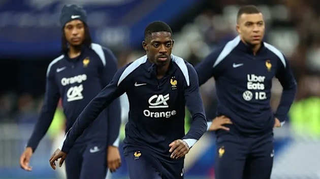 Dembele và Mbappe đạt phong độ cực cao trước thềm World Cup.