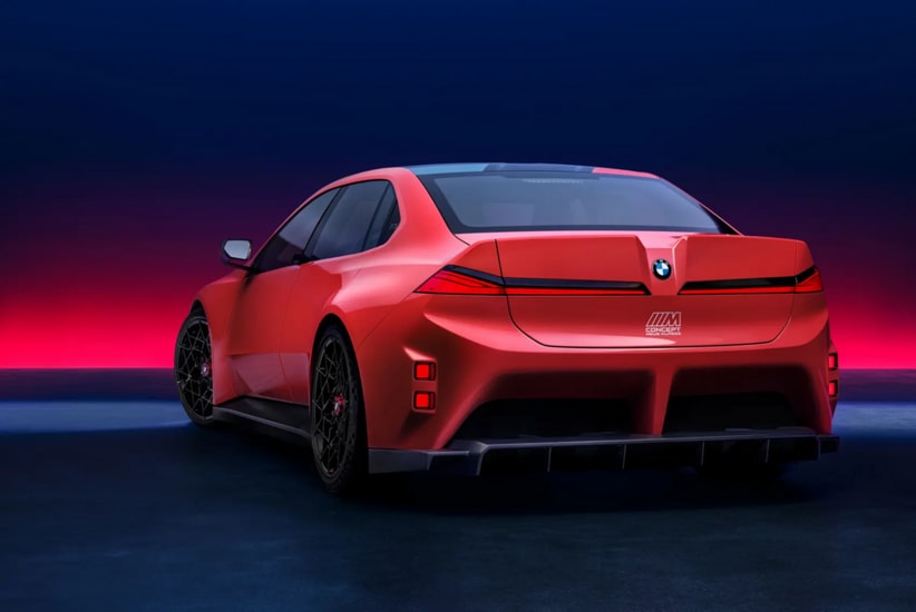 Thiết kế ngoại thất đầy cơ bắp của BMW M Neue Klasse concept