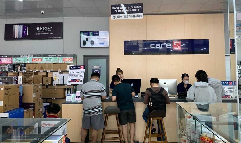 Quy trình sửa chữa tại CareS đảm bảo tính minh bạch và tiêu chuẩn kỹ thuật cao