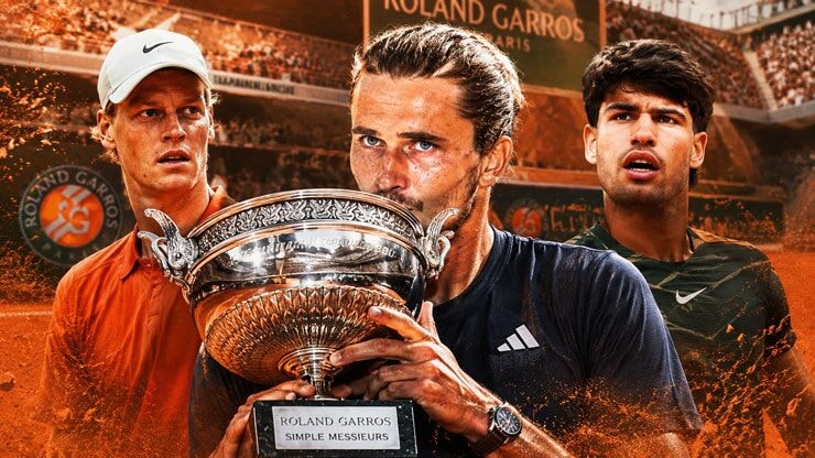 Zverev vô địch Roland Garros 2026 trong bối cảnh chưa chạm trán Sinner hay Alcaraz