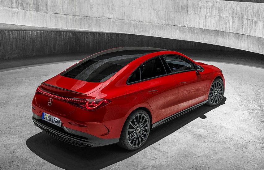 Thiết kế ngoại thất Mercedes-Benz CLA 200 electric