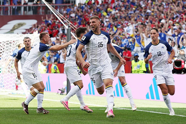 Bosnia sở hữu một hàng phòng ngự vững chắc.