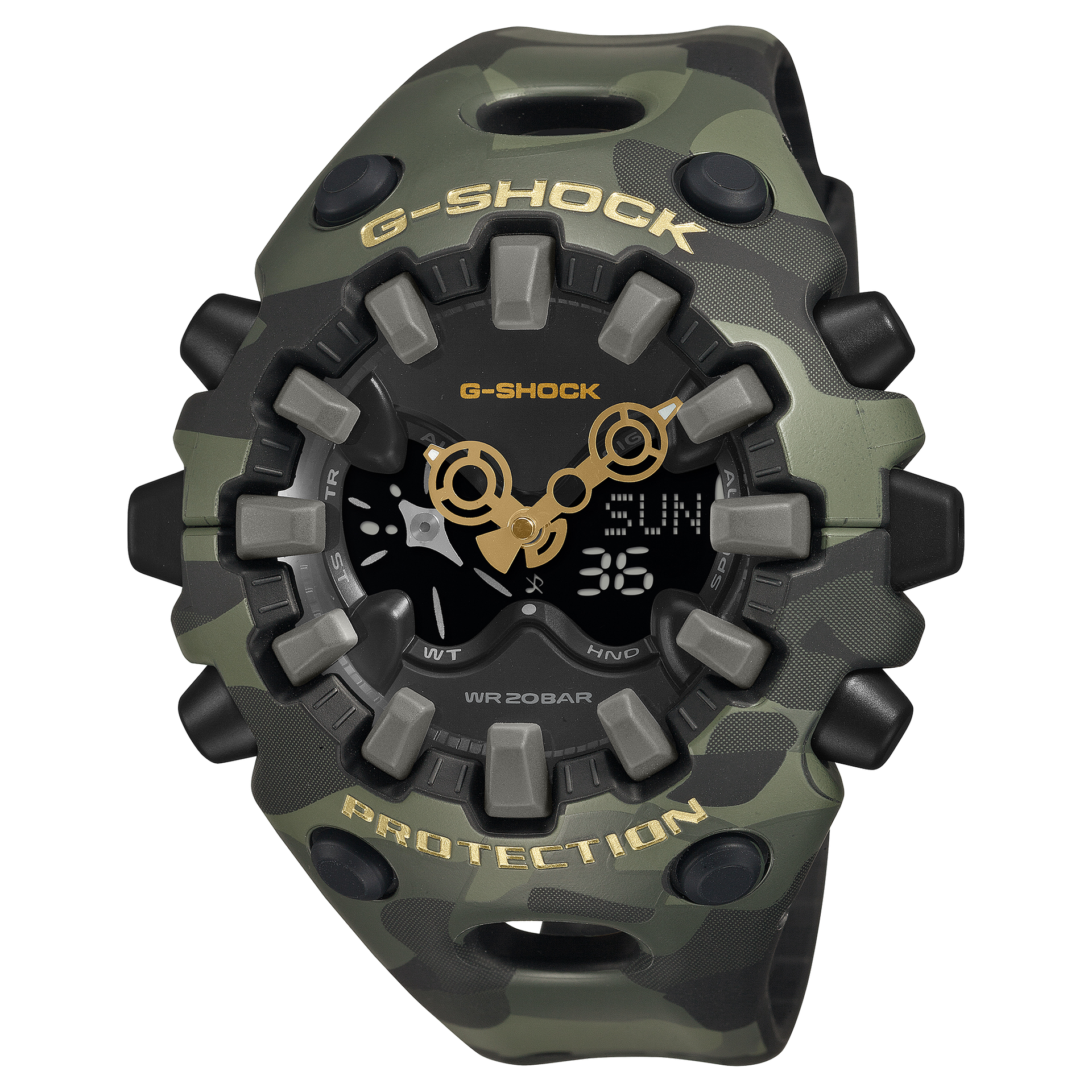 Đồng hồ Casio G-Shock GA-V01CMG-3A với thiết kế hiện đại.