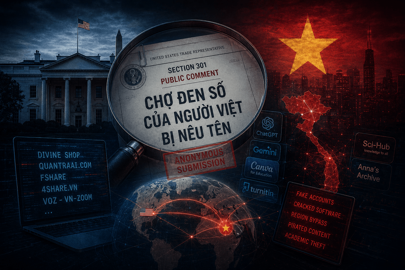 Ranh giới giữa người dùng và đồng phạm đang mờ dần trong các giao dịch lậu