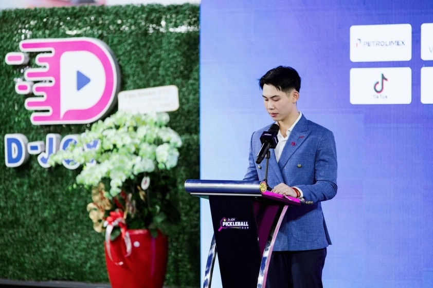 Ông Đặng Quang Anh phát biểu khai mạc