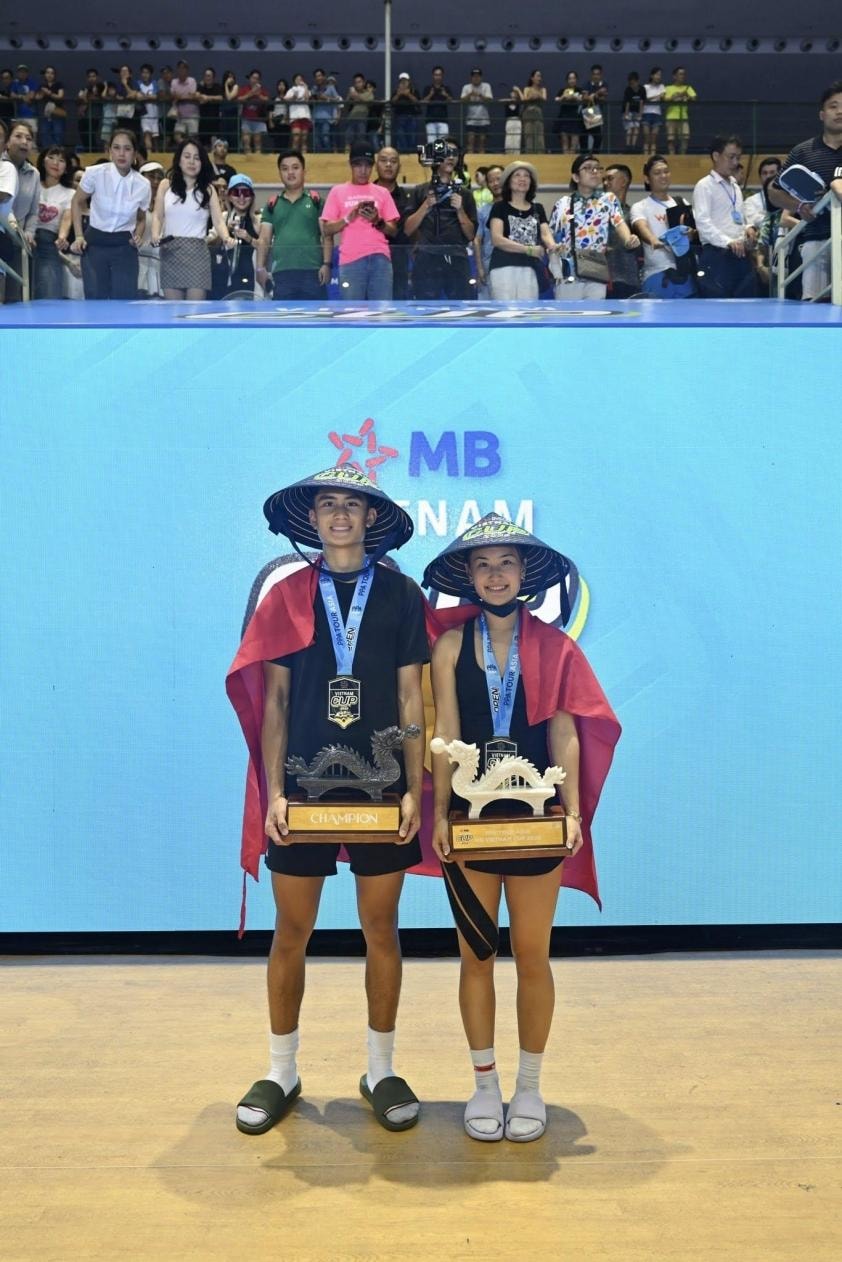 Alix và Jonathan Trương vô địch PPA Vietnam Cup 2025
