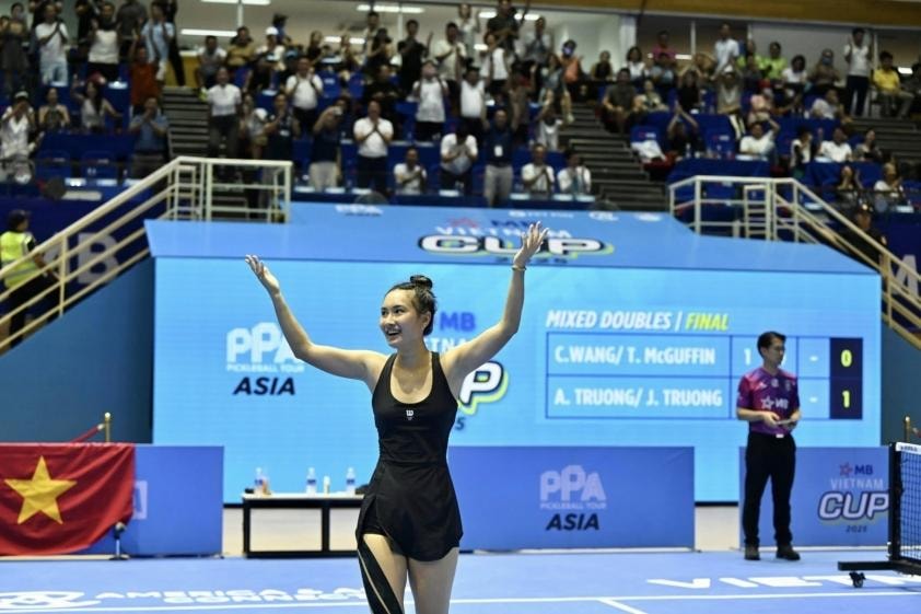 Tay vợt Alix Trương trên bảng xếp hạng PPA Tour