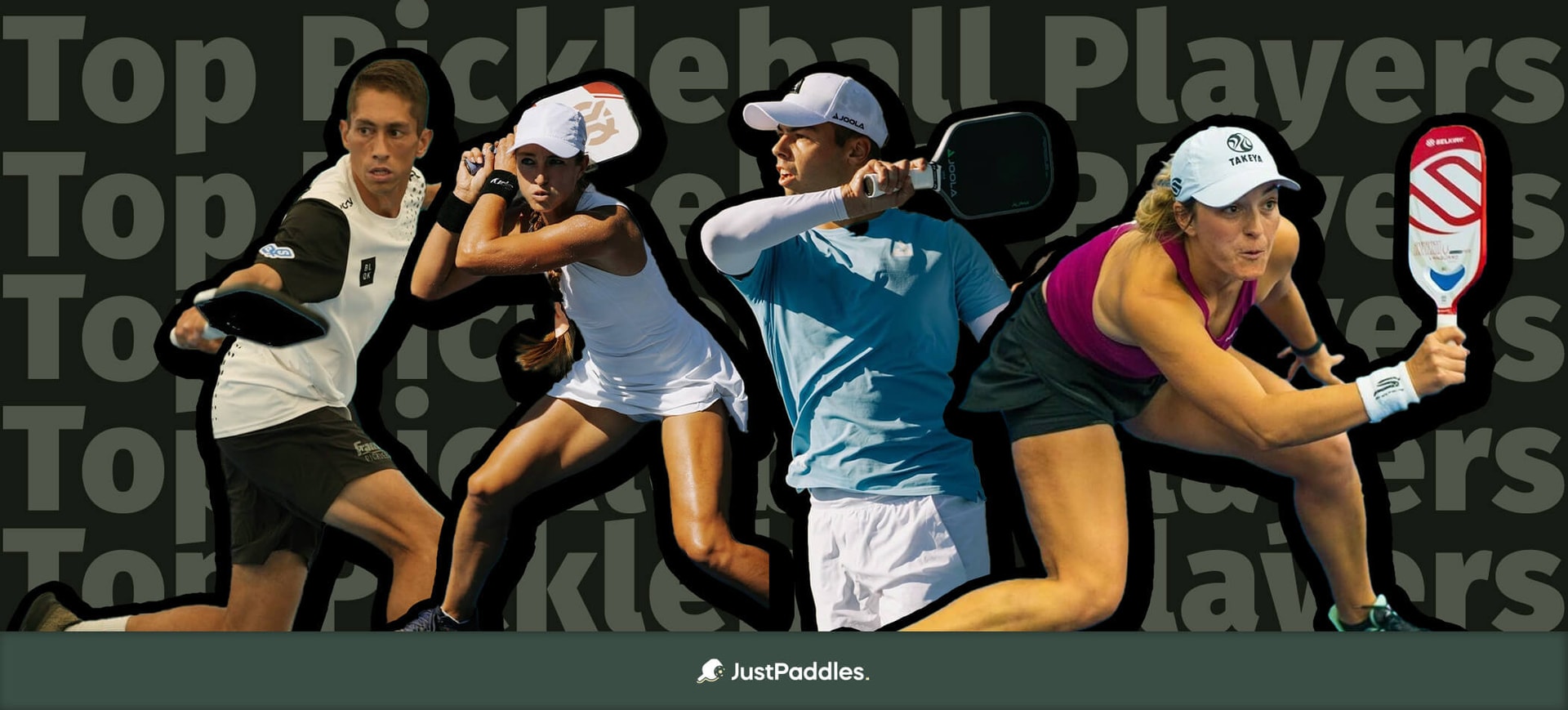 Vận động viên Pickleball chuyên nghiệp thi đấu