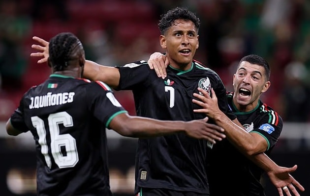 Đội tuyển Mexico ăn mừng tấm vé vào vòng 32 đội World Cup 2026.