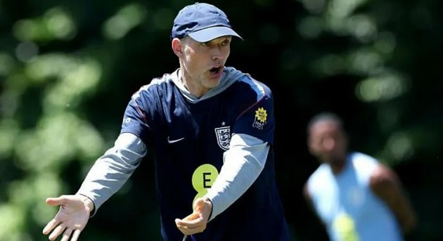 HLV Thomas Tuchel nổi tiếng với cá tính mạnh và sự khắt khe trong tập luyện.