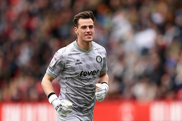 Thủ môn Radek Vitek trong màu áo tập luyện của Manchester United