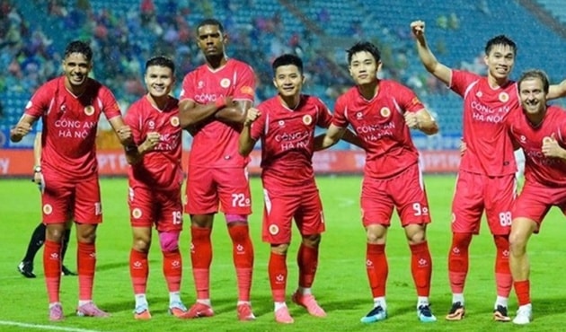 Đội hình Công an Hà Nội sở hữu nhiều tuyển thủ quốc gia chất lượng.