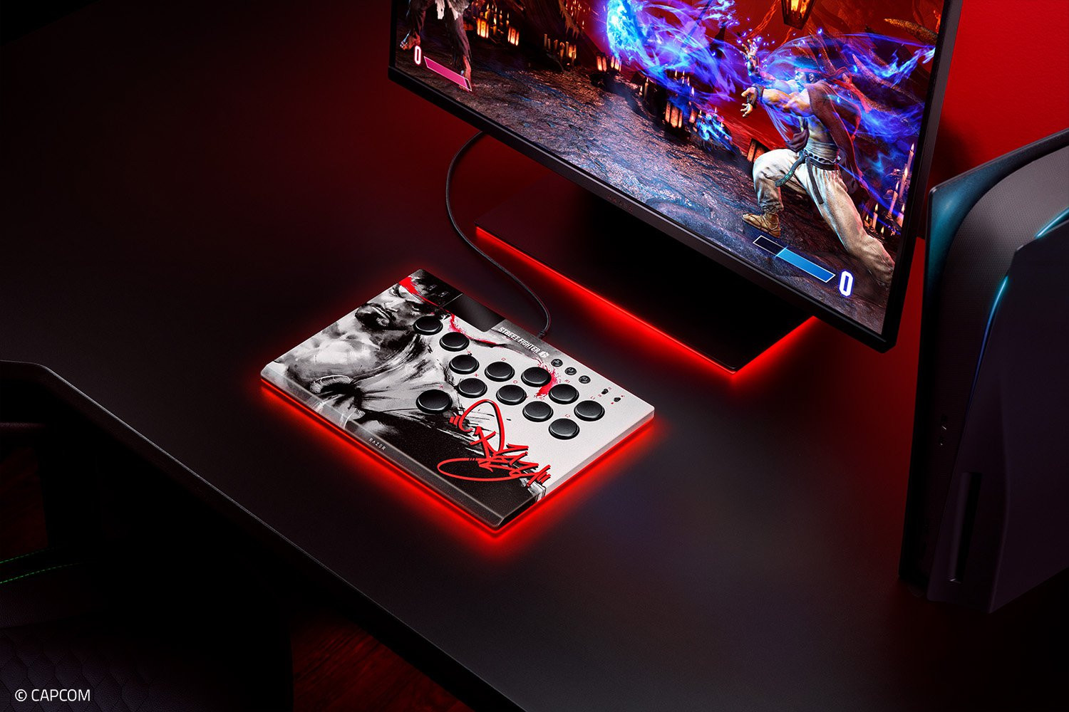 Cận cảnh chi tiết thiết kế của Razer Kitsune Ryu Edition