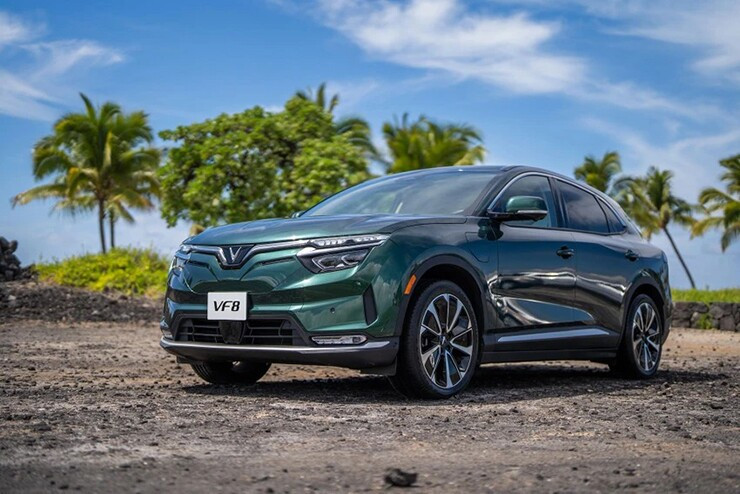 VinFast VF 8 sở hữu ngoại hình hiện đại trong phân khúc D-SUV