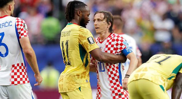 Luka Modric nhận được sự tôn trọng từ các cầu thủ Ghana sau trận đấu