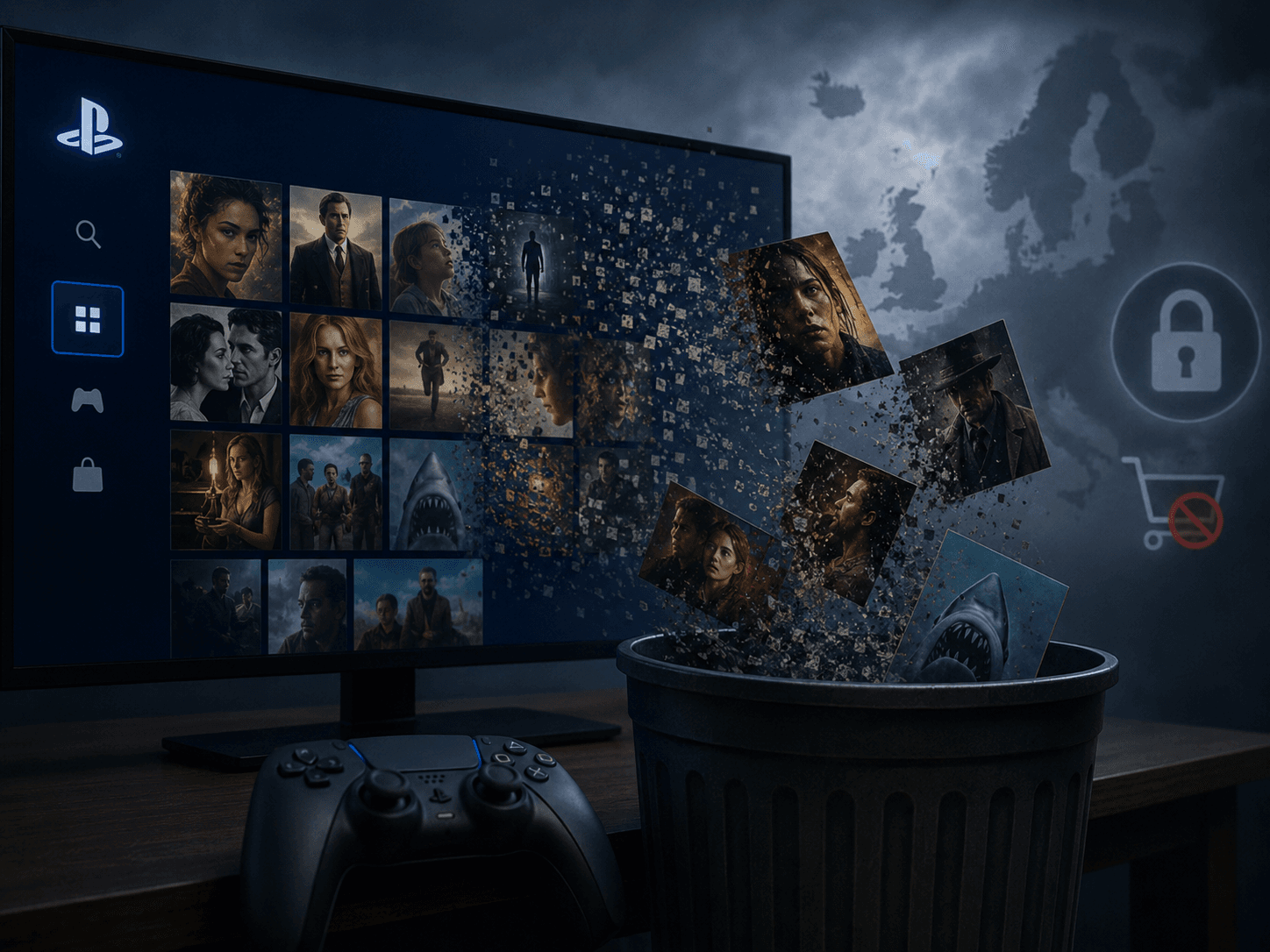 Sony xóa 551 phim StudioCanal khỏi thư viện PlayStation tại Anh và Châu Âu.