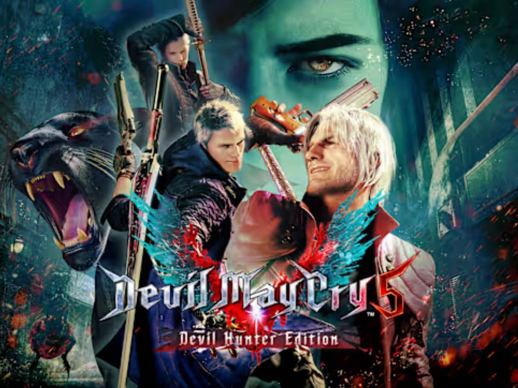 Ảnh bìa game Devil May Cry 5 Devil Hunter Edition trên Nintendo Switch 2