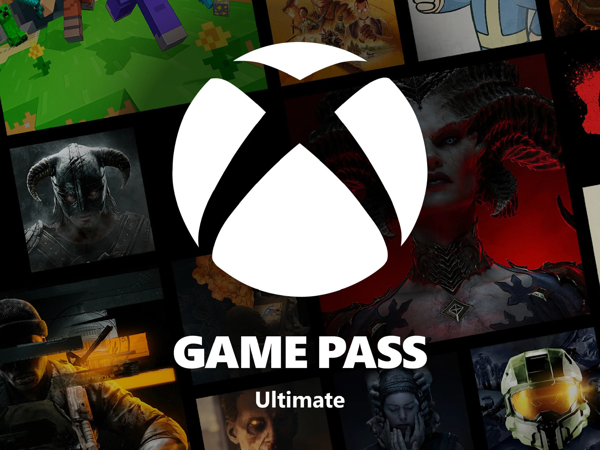 Biểu ngữ dịch vụ Xbox Game Pass Ultimate của Microsoft