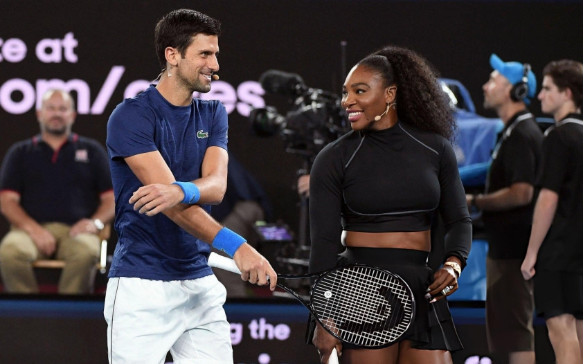 Novak Djokovic rất háo hức trước viễn cảnh được chứng kiến Serena Williams thi đấu trở lại.