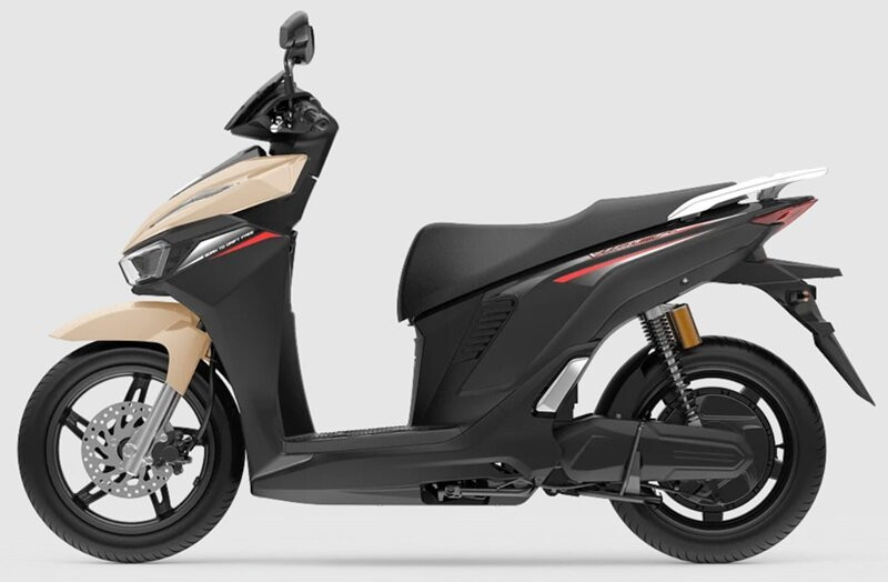 Xe máy điện VinFast Viper với thiết kế thể thao