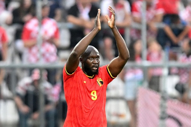 Napoli đang sẵn sàng chia tay Lukaku. Ảnh: Getty.