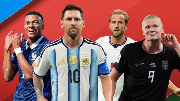 Danh sách các cầu thủ đang dẫn đầu cuộc đua Chiếc giày vàng tại World Cup 2026