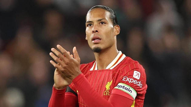 Trung vệ Virgil van Dijk có thể chia tay Liverpool trong mùa hè này.