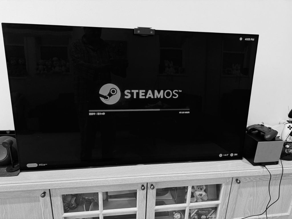 Thiết lập Steam Machine của cựu lãnh đạo SIE Shuhei Yoshida trong hình ảnh