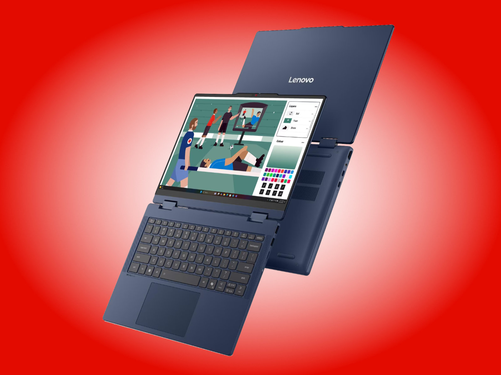 Lenovo IdeaPad 5 2-in-1 14IPH11 ra mắt với ba màu sắc tại thị trường châu Âu
