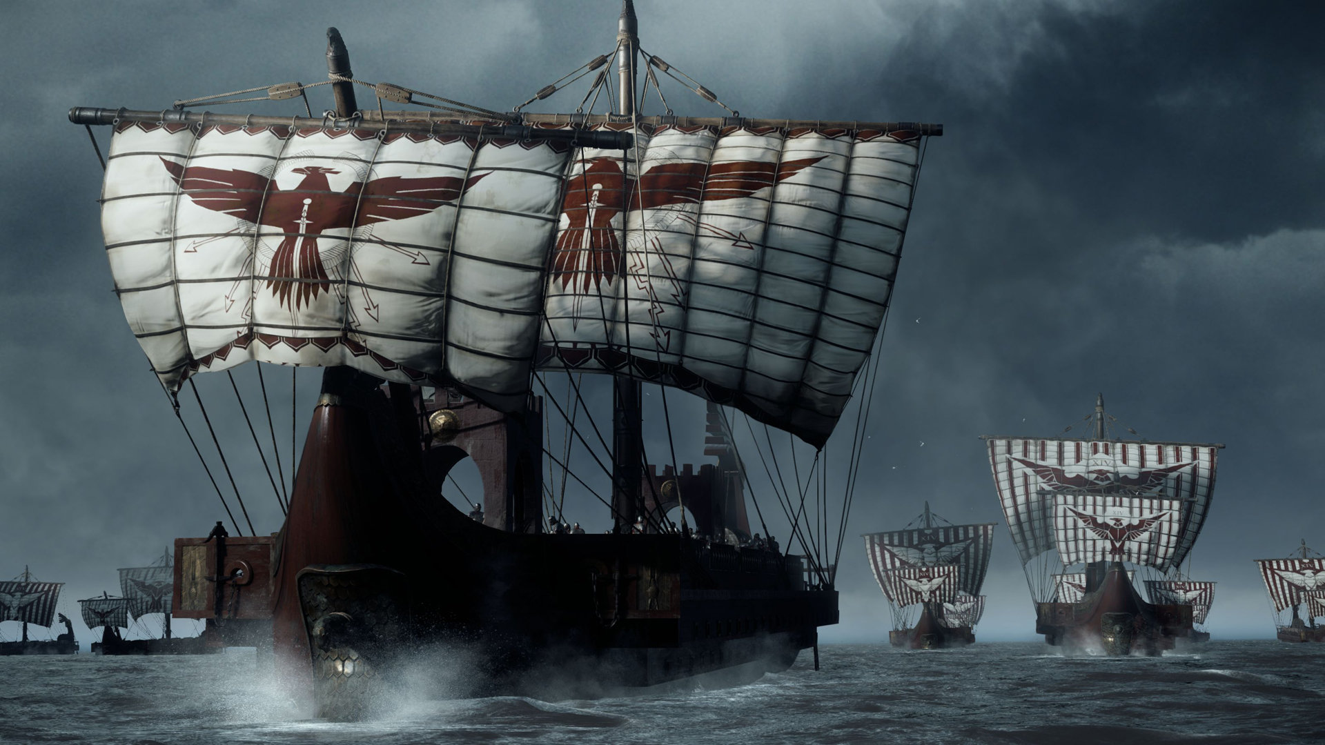 Hình ảnh tàu chiến trong Ryse: Son of Rome.