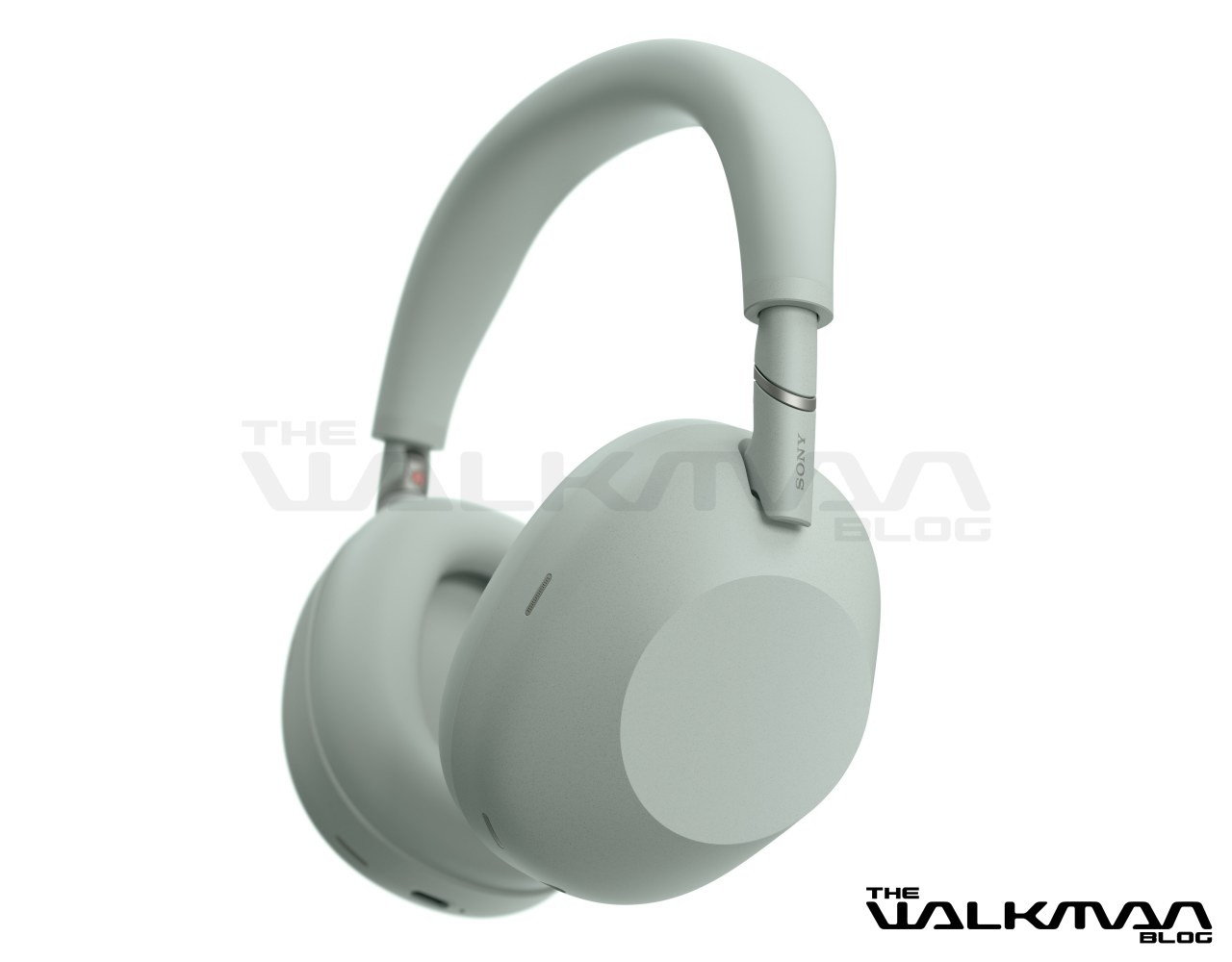 Bản phác thảo thiết kế màu xanh lục mới cho dòng WH-1000XM6.
