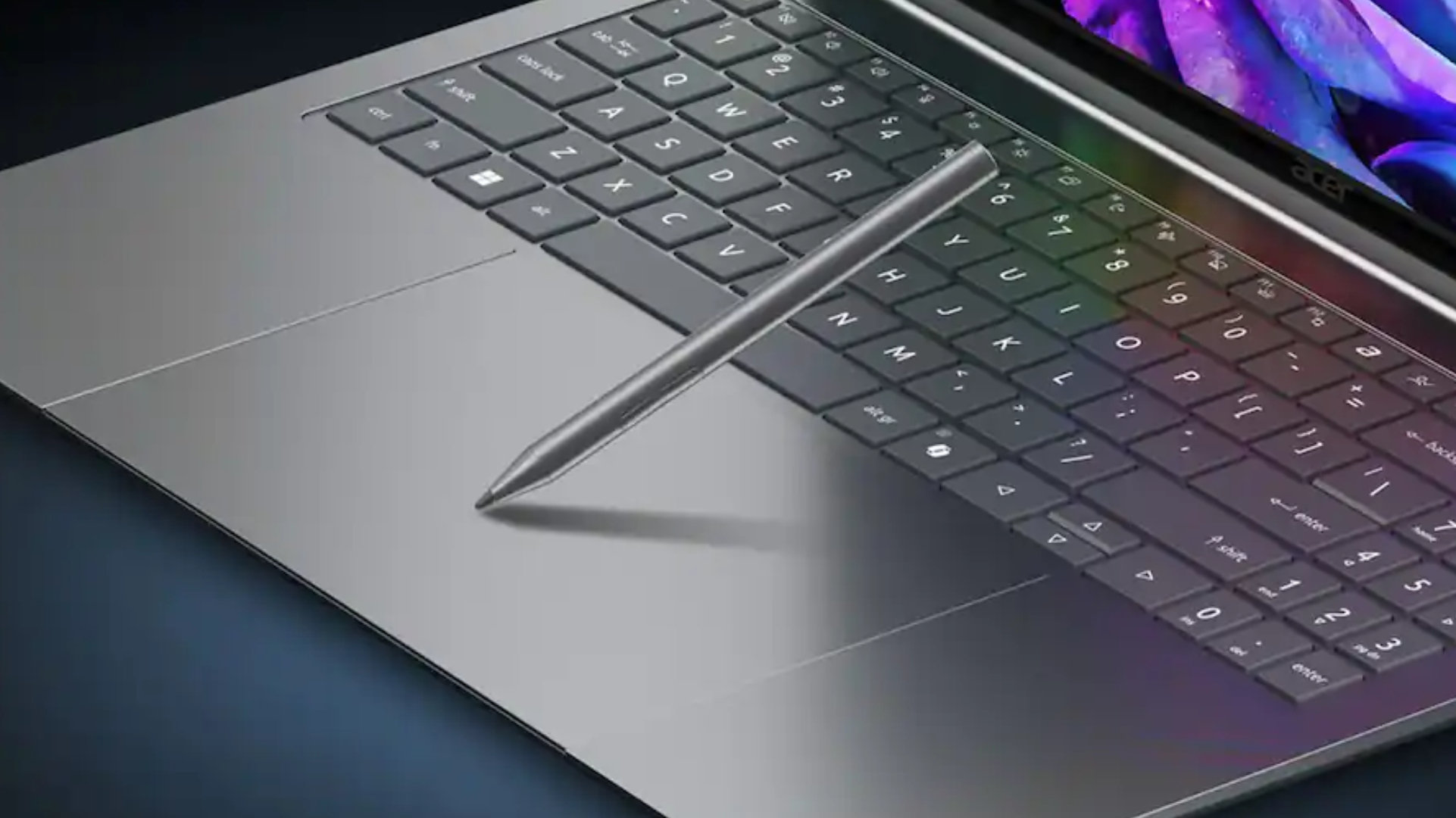 Trackpad cảm ứng lực của Acer Swift 16 hỗ trợ bút cảm ứng MPP 2.5.