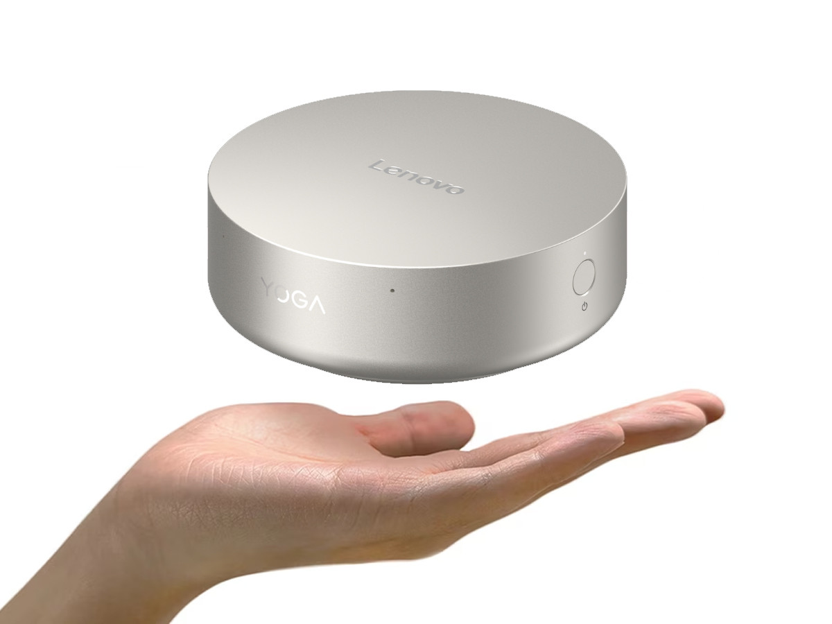 Lenovo Yoga AI Mini PC với thiết kế siêu nhỏ gọn cùng cấu hình 64GB RAM