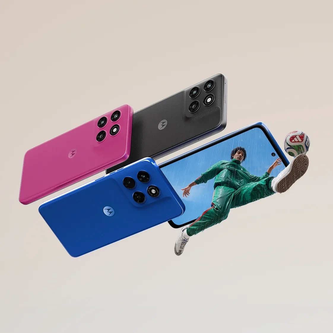 Moto G77 Power với các tùy chọn màu sắc đa dạng