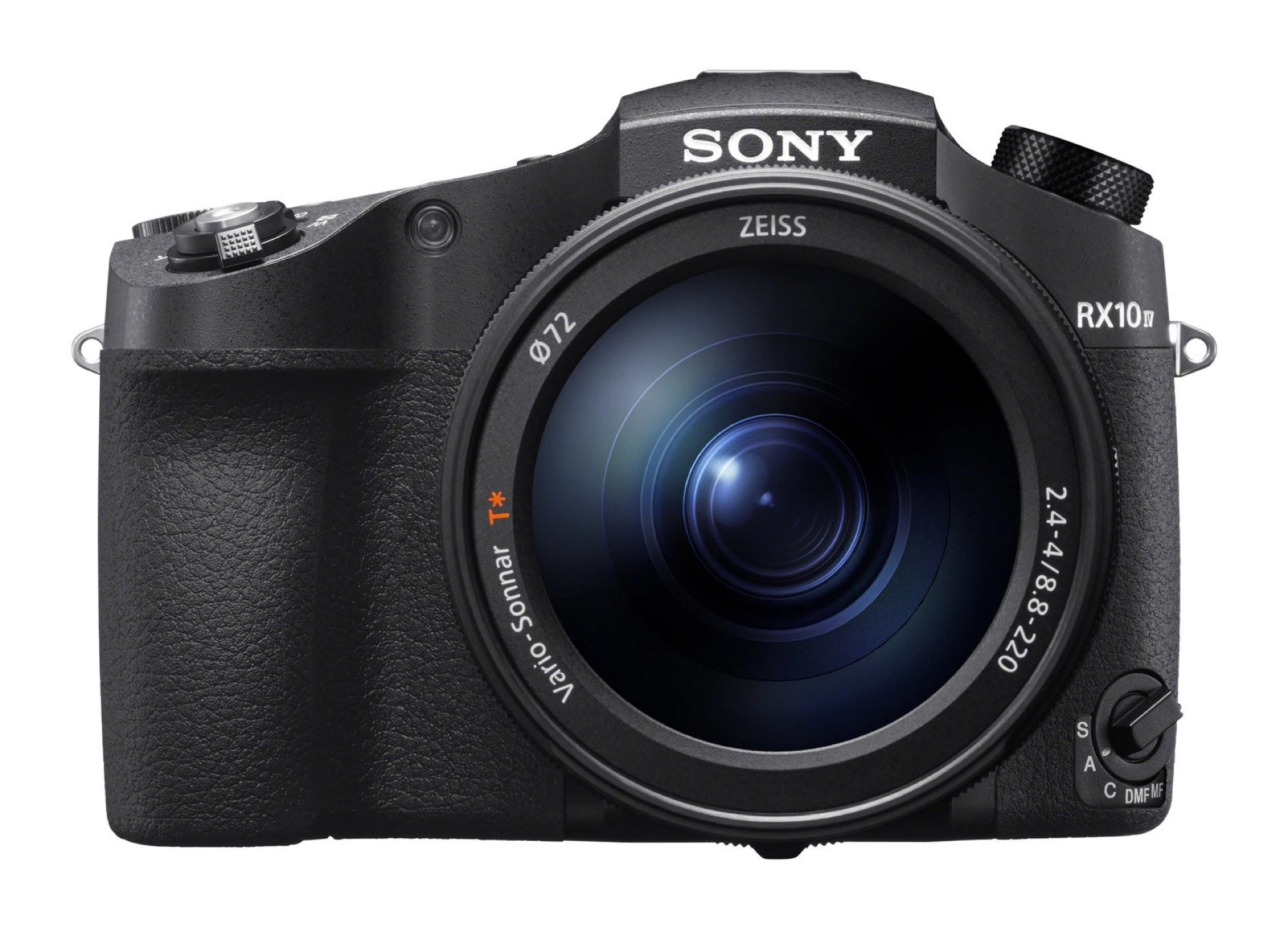 Comparison silhouette of the Sony RX10 IV design.