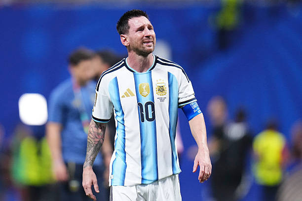 Lionel Messi lên tiếng bảo vệ trọng tài sau trận thắng Ai Cập. Ảnh: Getty Images