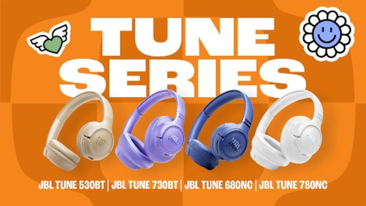 Bộ tứ tai nghe JBL Tune mới với thiết kế hiện đại