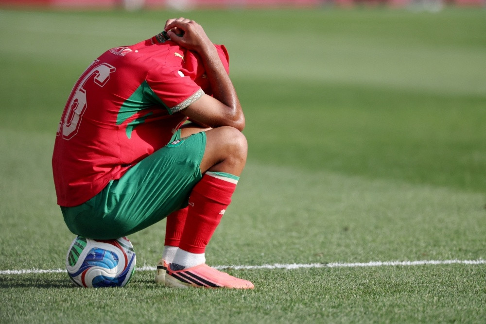 Tuyển Pháp ăn mừng chiến thắng tiến vào bán kết World Cup 2026