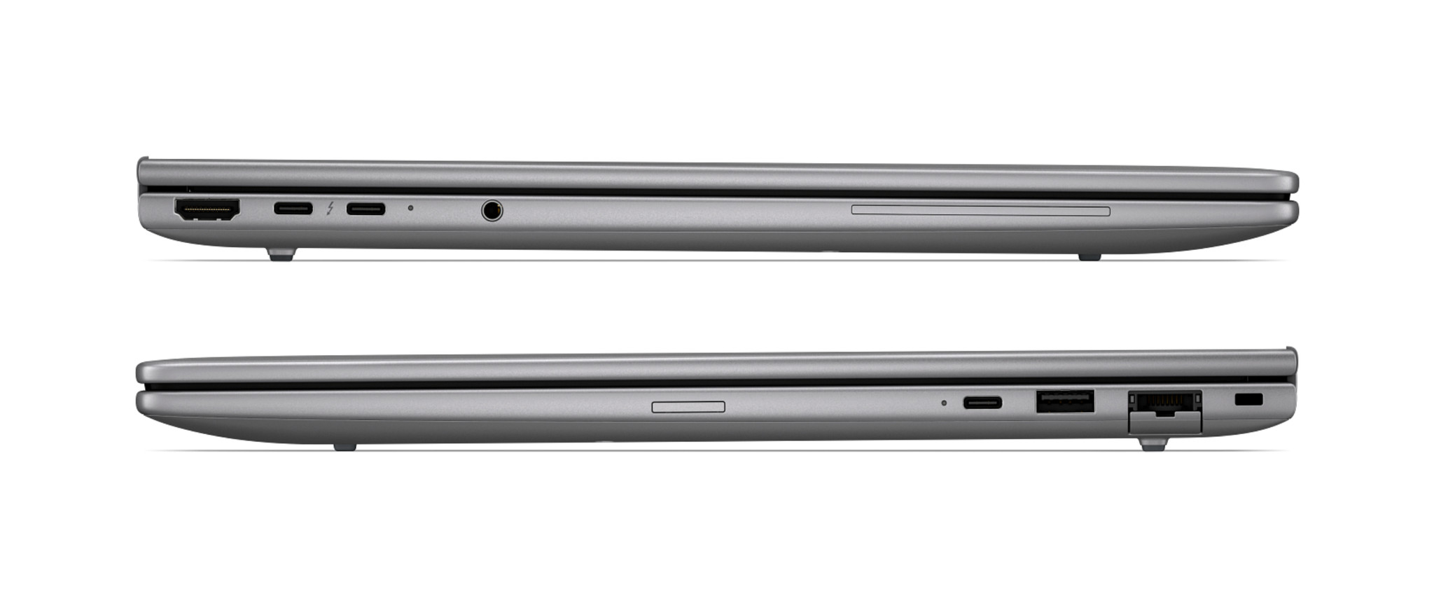 Cận cảnh bàn phím và trackpad lệch của HP ZBook 8 G2i 16.
