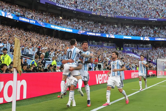 Argentina đang là nhà đương kim vô địch