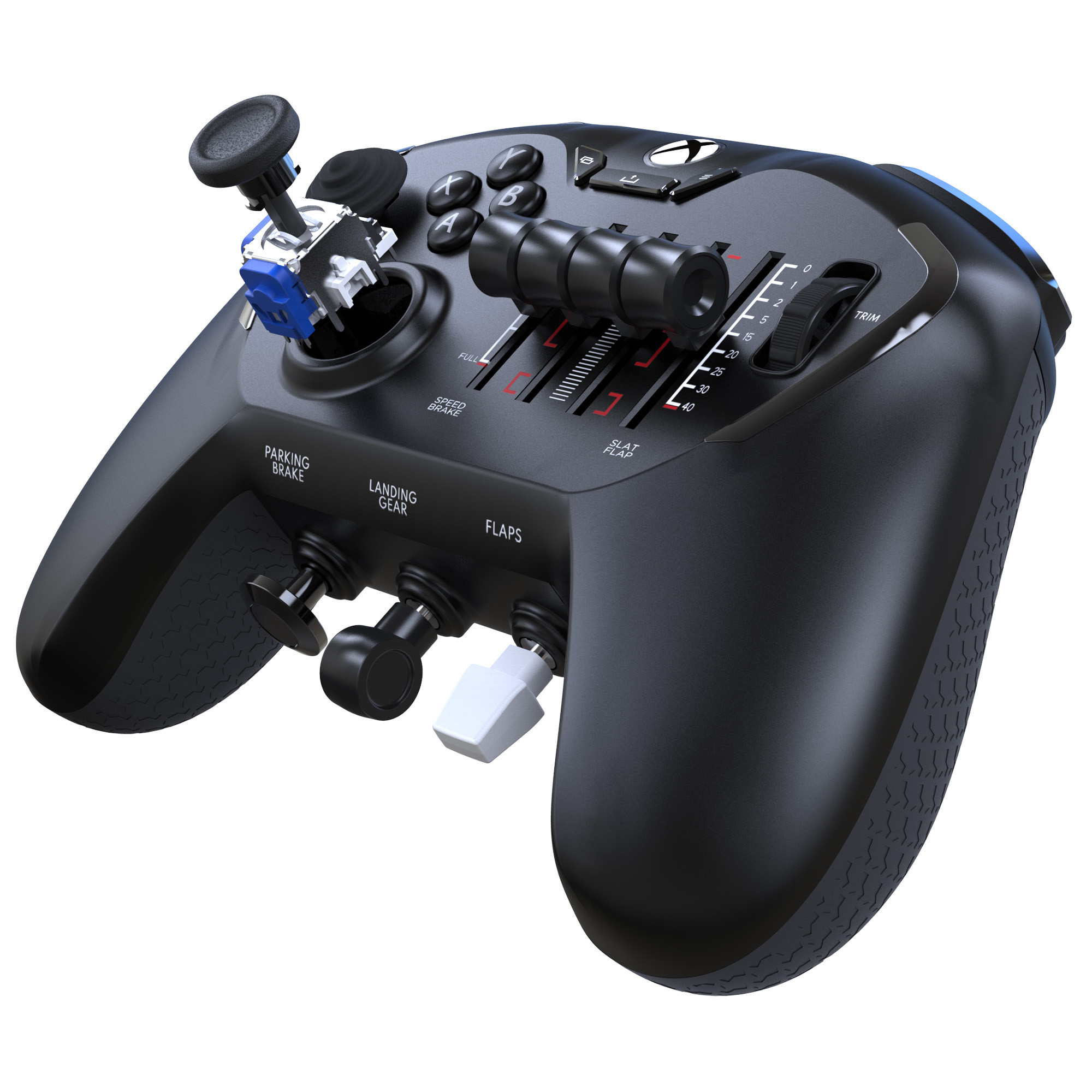 The Echo Aviation Controller XPC is a compact gamepad for Microsoft Flight Simulator on Xbox Series X|S