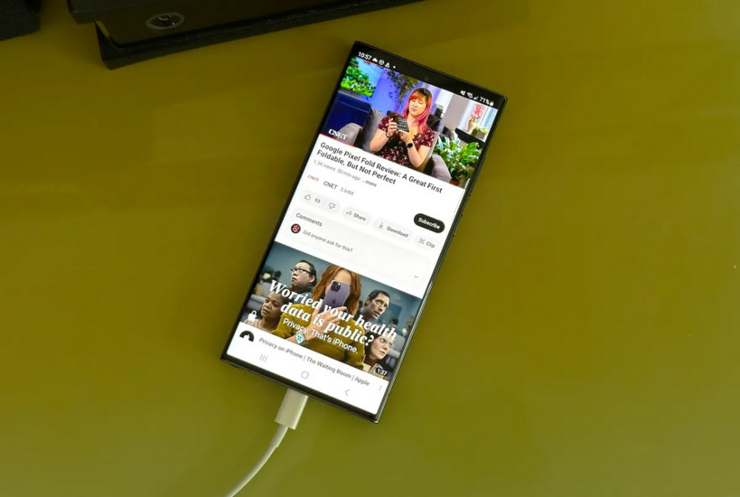 Giao diện tính năng bảo vệ pin trên điện thoại Android