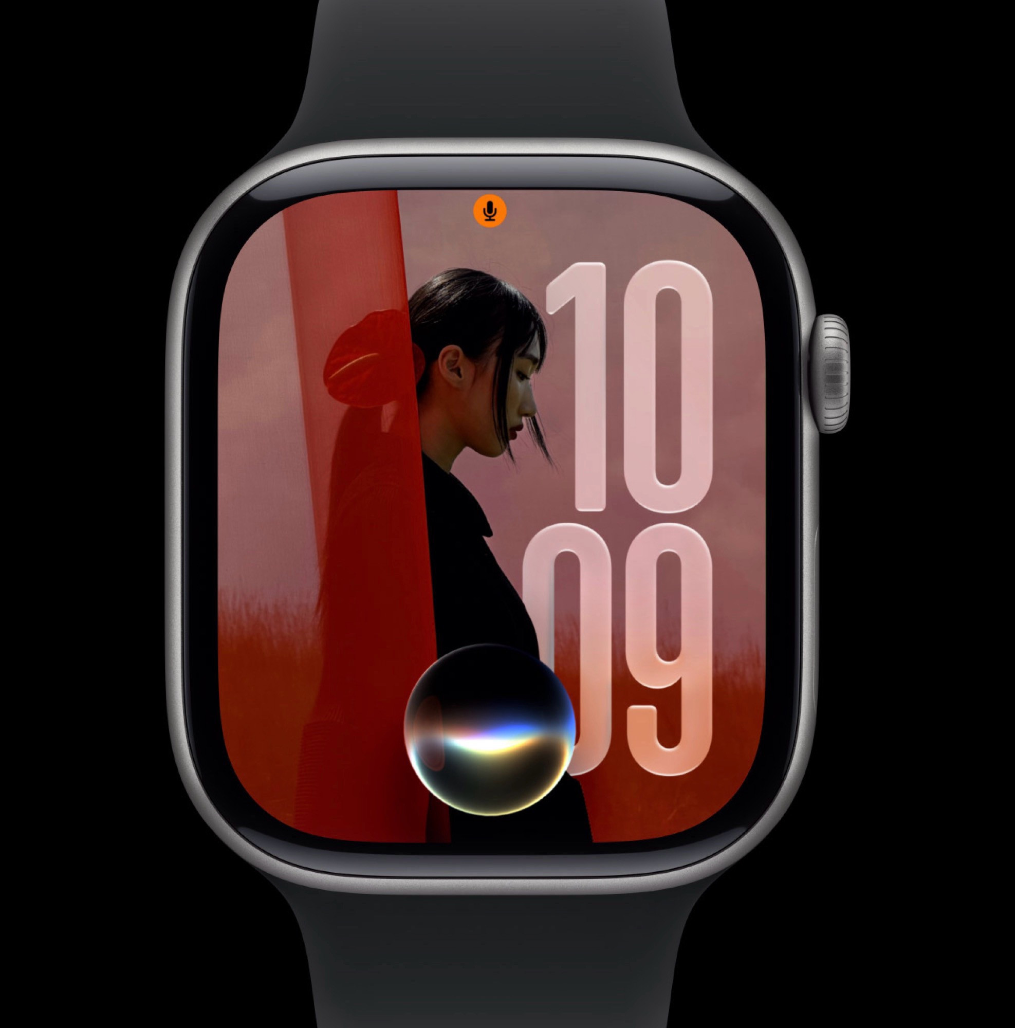 Giao diện Siri AI trên Apple Watch