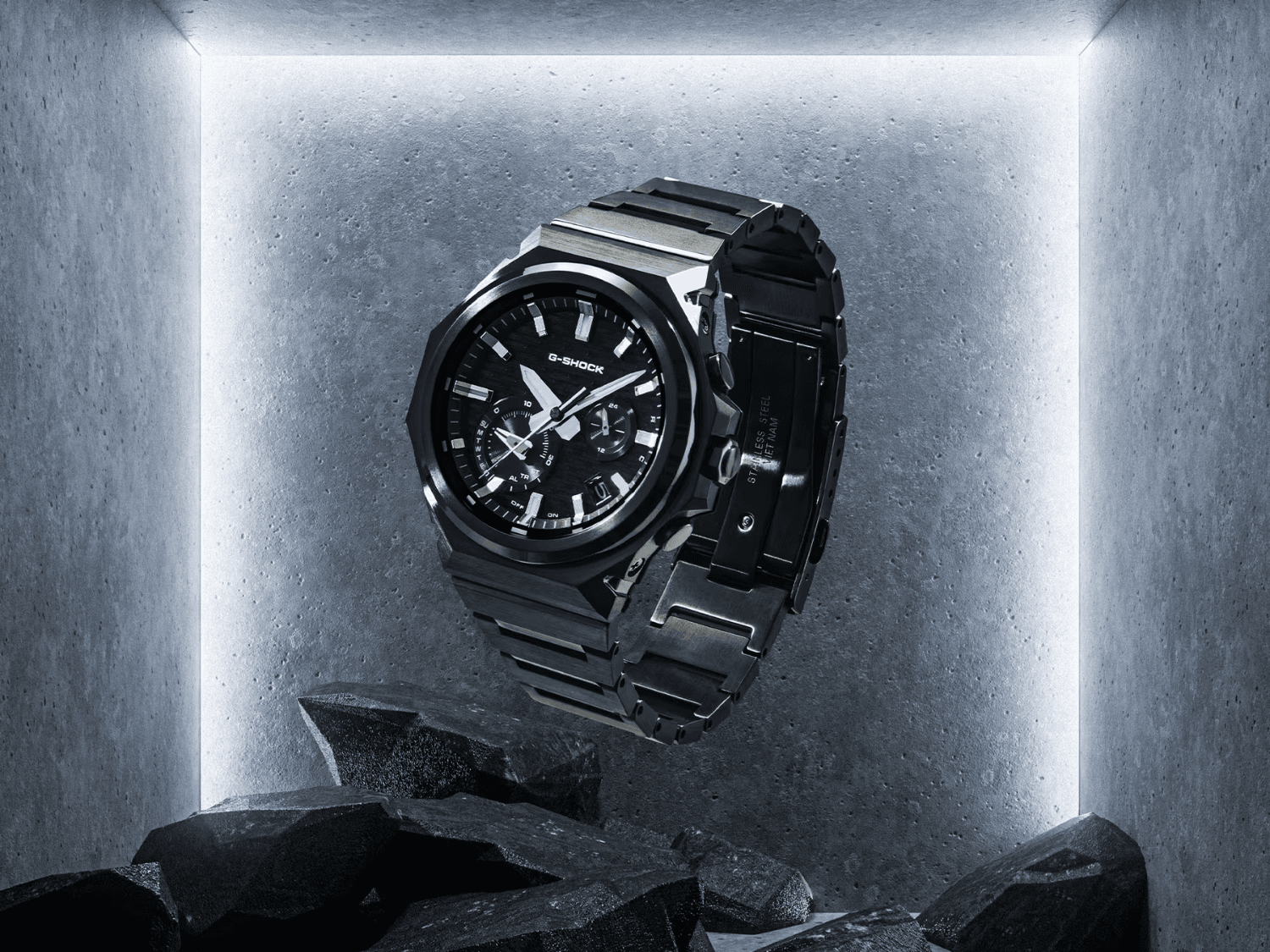 Đồng hồ Casio G-Steel GST-B1000D mới ra mắt