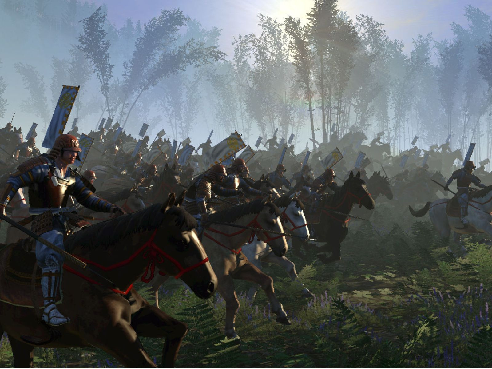 Đội quân dàn trận trong Total War: Shogun 2