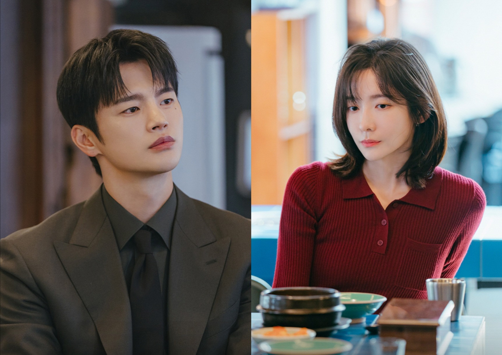 Seo In Guk và Park Ji Hyun trong phim
