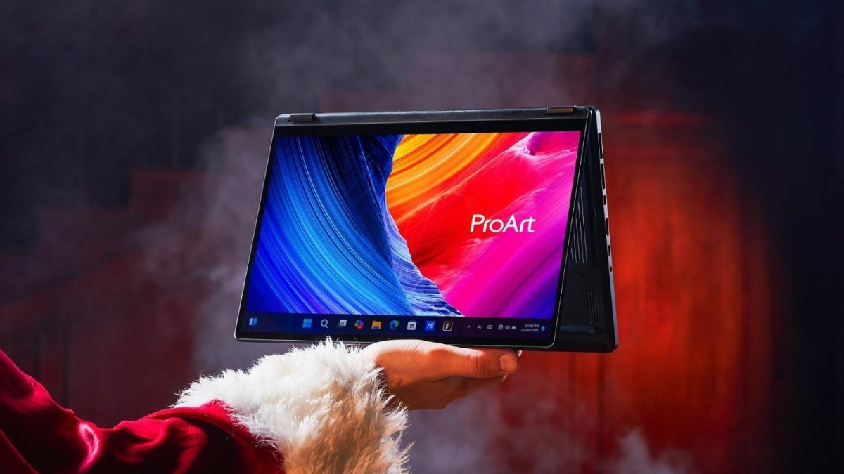 Khả năng xoay gập của ASUS ProArt PX13